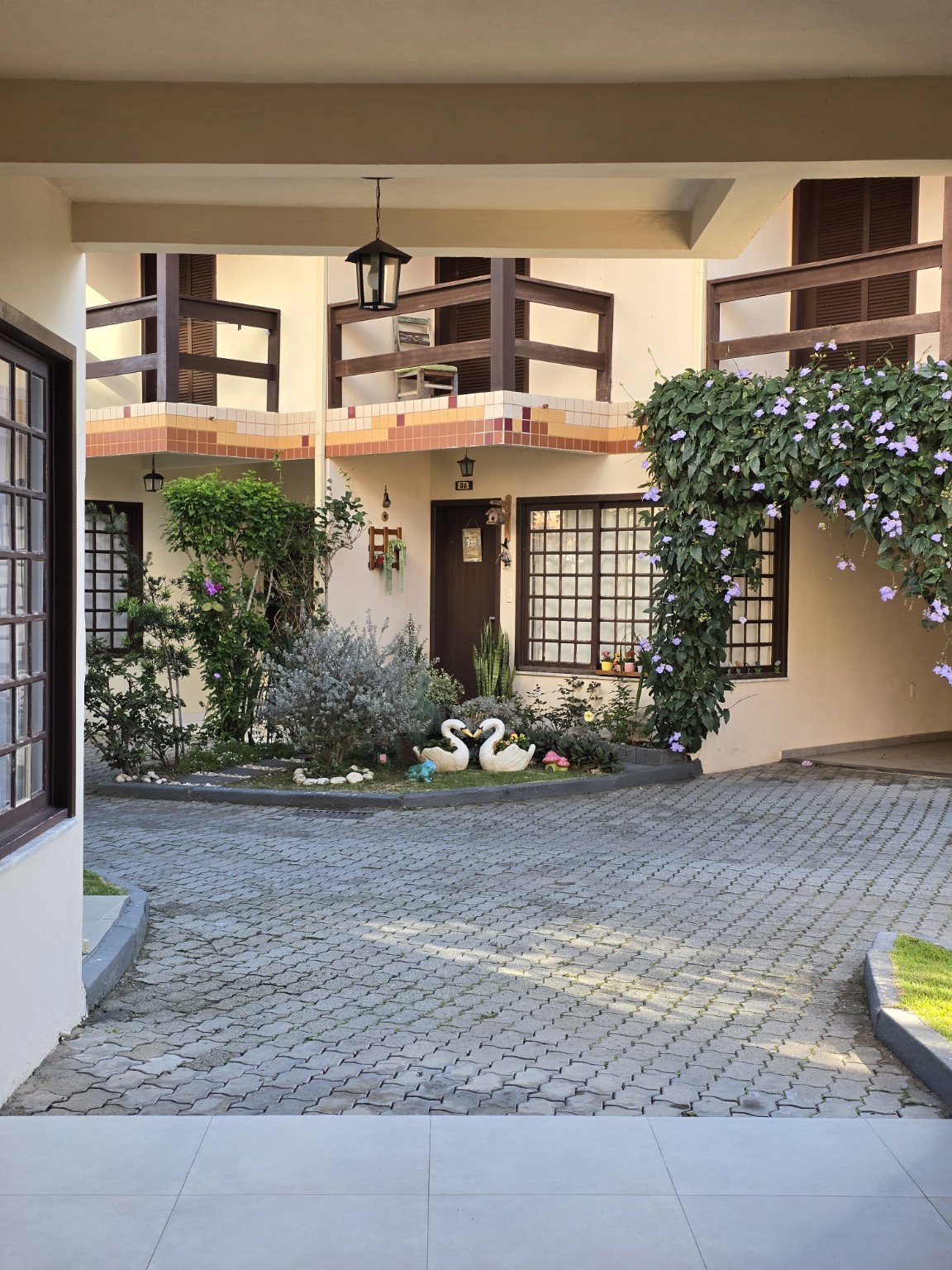 Fachada da casa para temporada nos Ingleses em Florianópolis